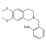 2-[(6,7-dimethoxy-1,2,3,4-tetrahydroisoquinolin-2-yl)methyl]aniline