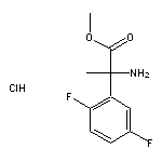 methyl 2-amino-2-(2,5-difluorophenyl)propanoate hydrochloride