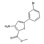 methyl 3-amino-5-(3-bromophenyl)thiophene-2-carboxylate