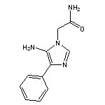 2-(5-amino-4-phenyl-1H-imidazol-1-yl)acetamide