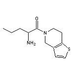 2-amino-1-{4H,5H,6H,7H-thieno[3,2-c]pyridin-5-yl}pentan-1-one