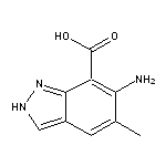 6-amino-5-methyl-2H-indazole-7-carboxylic acid