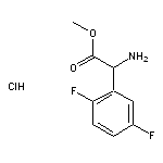 methyl 2-amino-2-(2,5-difluorophenyl)acetate hydrochloride