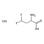 2-amino-4,4-difluorobutanoic acid hydrochloride