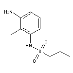 N-(3-amino-2-methylphenyl)propane-1-sulfonamide