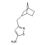 3-{bicyclo[2.2.1]heptan-2-ylmethyl}-1,2-oxazol-5-amine