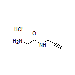 2-amino-N-(prop-2-yn-1-yl)acetamide hydrochloride