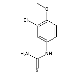 (3-chloro-4-methoxyphenyl)thiourea