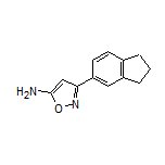 3-(5-Indanyl)isoxazol-5-amine