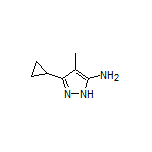 3-Cyclopropyl-4-methyl-1H-pyrazol-5-amine