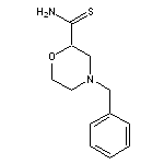 4-benzylmorpholine-2-carbothioamide