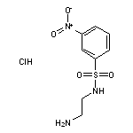 N-(2-aminoethyl)-3-nitrobenzene-1-sulfonamide hydrochloride