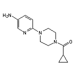 6-(4-cyclopropanecarbonylpiperazin-1-yl)pyridin-3-amine