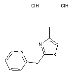 2-[(4-methyl-1,3-thiazol-2-yl)methyl]pyridine dihydrochloride