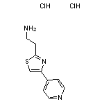 2-[4-(4-Pyridyl)-2-thiazolyl]ethanamine Dihydrochloride