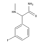 2-(3-fluorophenyl)-2-(methylamino)acetamide