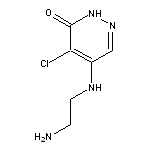 5-[(2-aminoethyl)amino]-4-chloro-2,3-dihydropyridazin-3-one