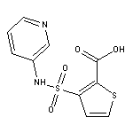 3-[(pyridin-3-yl)sulfamoyl]thiophene-2-carboxylic acid