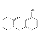 1-[(3-aminophenyl)methyl]piperidin-2-one