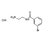 N-(2-aminoethyl)-3-bromobenzamide hydrochloride