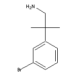 2-(3-bromophenyl)-2-methylpropan-1-amine