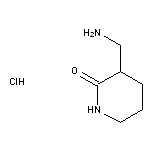 3-(aminomethyl)piperidin-2-one hydrochloride