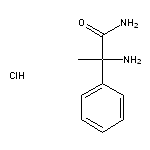 2-amino-2-phenylpropanamide hydrochloride