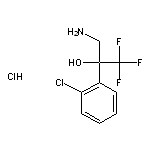 3-amino-2-(2-chlorophenyl)-1,1,1-trifluoropropan-2-ol hydrochloride