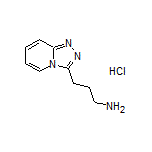 3-([1,2,4]Triazolo[4,3-a]pyridin-3-yl)-1-propanamine Hydrochloride