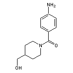 {1-[(4-aminophenyl)carbonyl]piperidin-4-yl}methanol