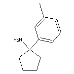 1-(3-methylphenyl)cyclopentan-1-amine