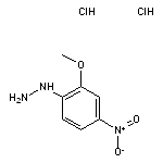 (2-methoxy-4-nitrophenyl)hydrazine dihydrochloride