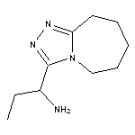 1-{5H,6H,7H,8H,9H-[1,2,4]triazolo[4,3-a]azepin-3-yl}propan-1-amine