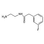 N-(2-aminoethyl)-2-(3-fluorophenyl)acetamide