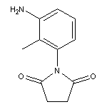 1-(3-amino-2-methylphenyl)pyrrolidine-2,5-dione