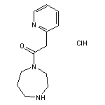 1-(1,4-diazepan-1-yl)-2-(pyridin-2-yl)ethan-1-one hydrochloride