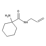 1-amino-N-(prop-2-en-1-yl)cyclohexane-1-carboxamide