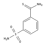 3-sulfamoylbenzene-1-carbothioamide