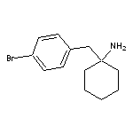 1-[(4-bromophenyl)methyl]cyclohexan-1-amine