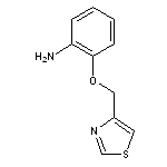 2-(1,3-thiazol-4-ylmethoxy)aniline