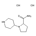 1-(piperidin-4-yl)pyrrolidine-2-carboxamide dihydrochloride