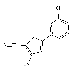 3-amino-5-(3-chlorophenyl)thiophene-2-carbonitrile