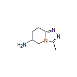 3-Methyl-5,6,7,8-tetrahydro-[1,2,4]triazolo[4,3-a]pyridin-6-amine