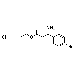 ethyl 3-amino-3-(4-bromophenyl)propanoate hydrochloride