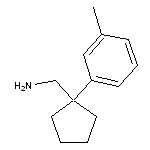 [1-(3-methylphenyl)cyclopentyl]methanamine