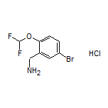 5-Bromo-2-(difluoromethoxy)benzylamine Hydrochloride