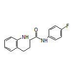 N-(4-fluorophenyl)-1,2,3,4-tetrahydroquinoline-2-carboxamide