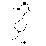 1-[4-(1-aminoethyl)phenyl]-5-methyl-2,3-dihydro-1H-imidazol-2-one