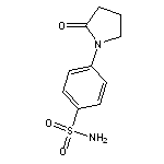 4-(2-oxopyrrolidin-1-yl)benzene-1-sulfonamide