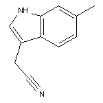 2-(6-methyl-1H-indol-3-yl)acetonitrile